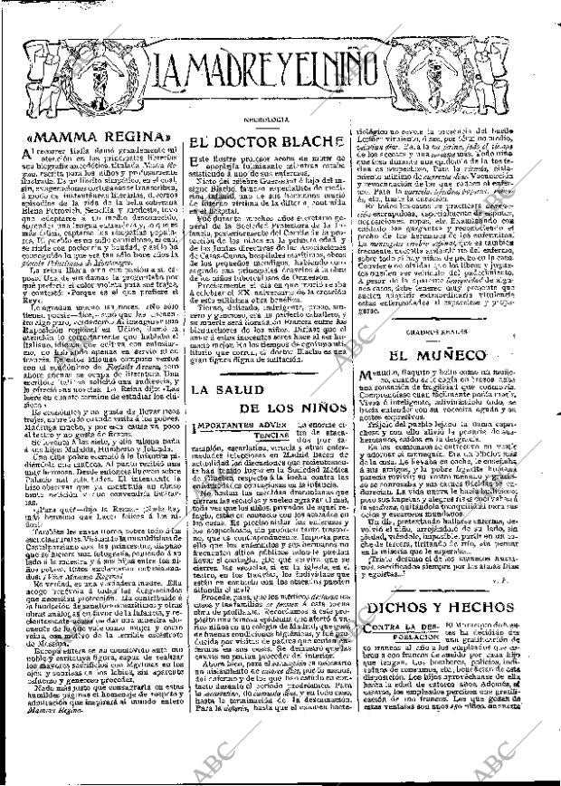 ABC MADRID 18-01-1909 página 13