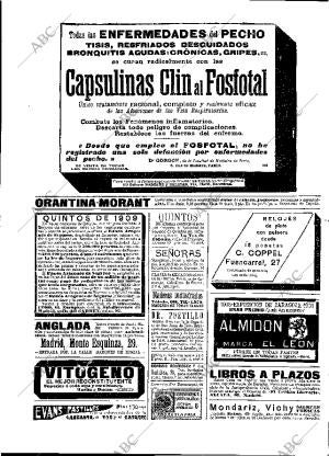 ABC MADRID 19-01-1909 página 16