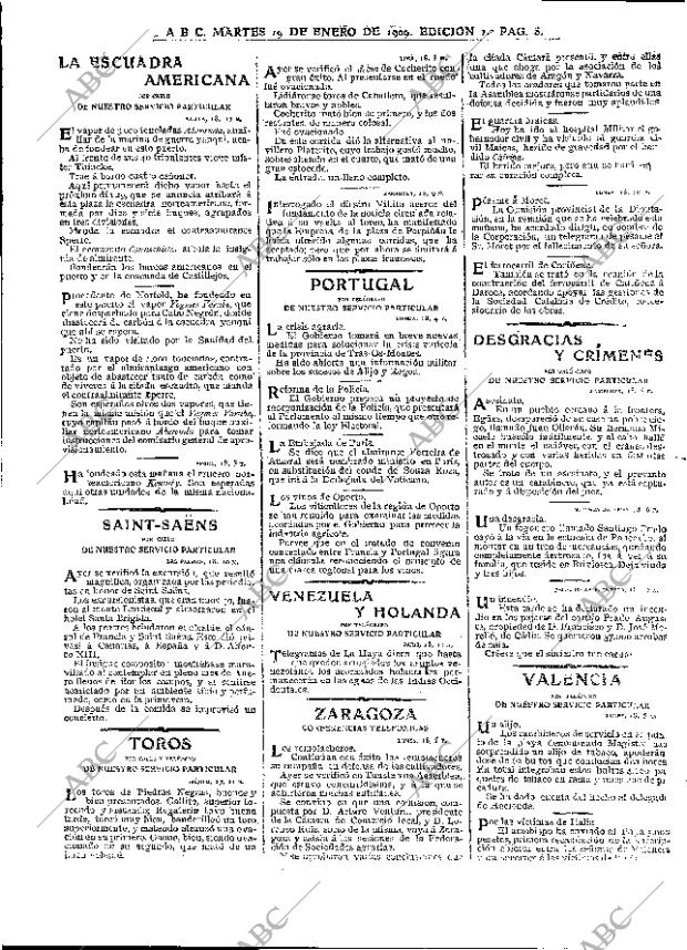 ABC MADRID 19-01-1909 página 8
