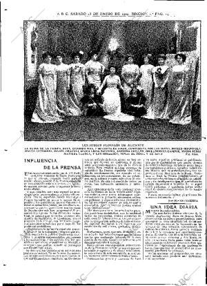 ABC MADRID 23-01-1909 página 14