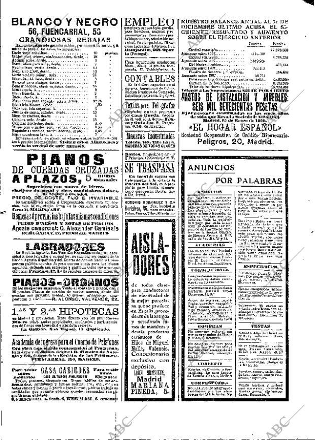 ABC MADRID 23-01-1909 página 15