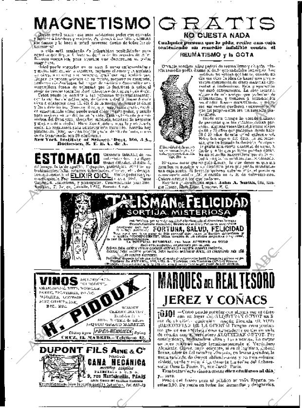BLANCO Y NEGRO MADRID 23-01-1909 página 4