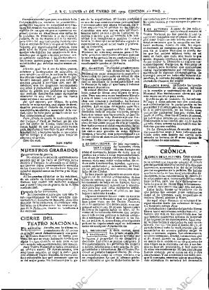 ABC MADRID 25-01-1909 página 4