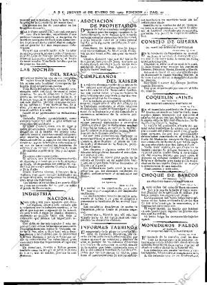 ABC MADRID 28-01-1909 página 10