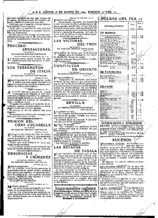 ABC MADRID 28-01-1909 página 11