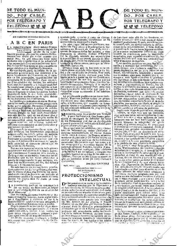 ABC MADRID 29-01-1909 página 3