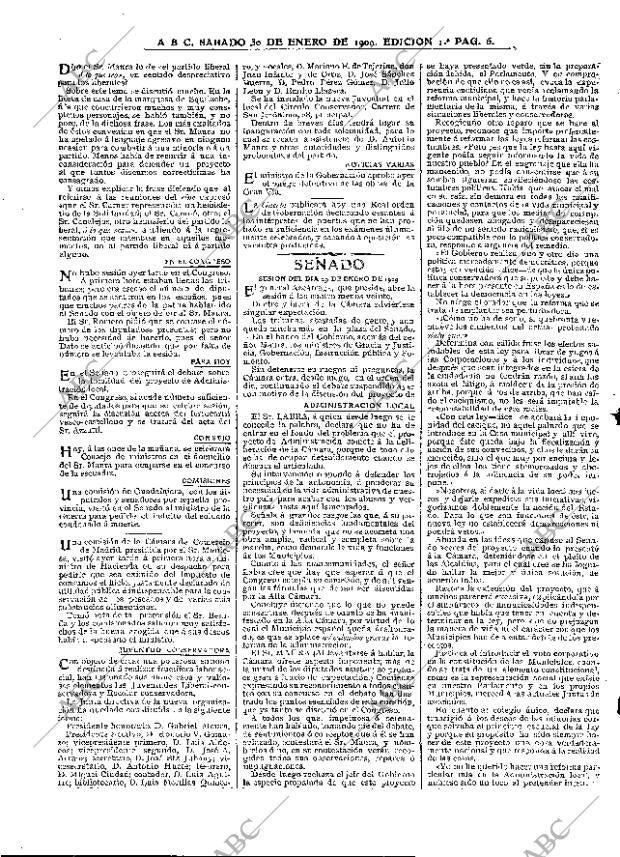 ABC MADRID 30-01-1909 página 6