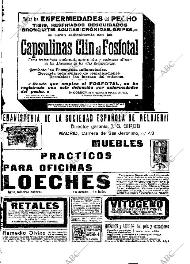 ABC MADRID 31-01-1909 página 15