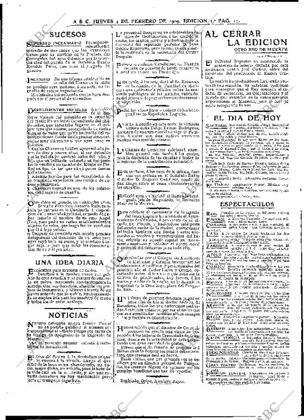 ABC MADRID 04-02-1909 página 12