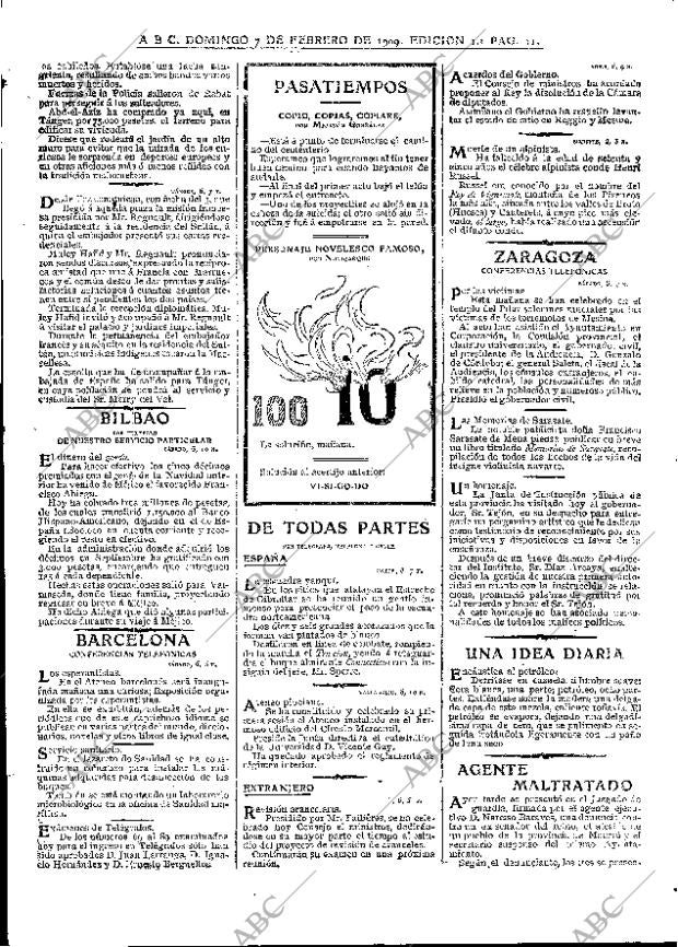 ABC MADRID 07-02-1909 página 11