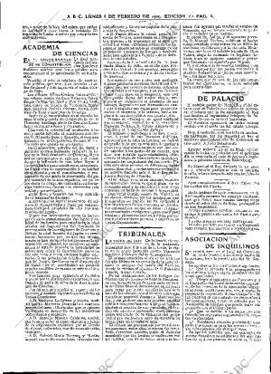 ABC MADRID 08-02-1909 página 6