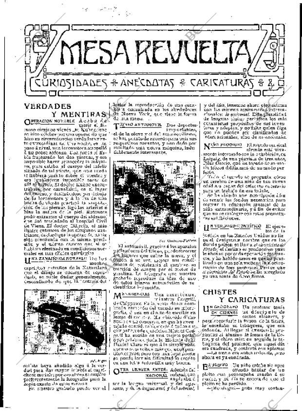 BLANCO Y NEGRO MADRID 13-02-1909 página 24