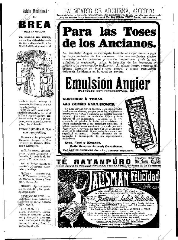 BLANCO Y NEGRO MADRID 13-02-1909 página 3