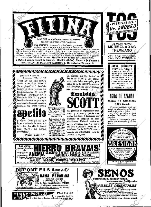 BLANCO Y NEGRO MADRID 13-02-1909 página 6