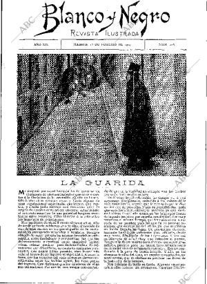 BLANCO Y NEGRO MADRID 13-02-1909 página 7