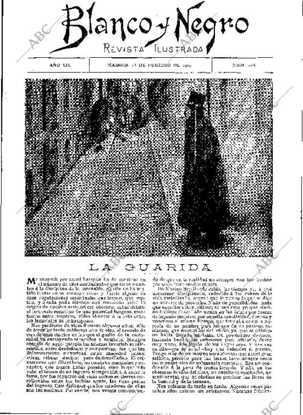 BLANCO Y NEGRO MADRID 13-02-1909 página 7