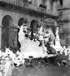 Paso de la cabalgata por las Calles de la Ciudad