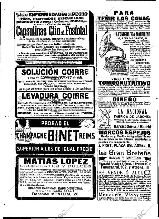 ABC MADRID 18-02-1909 página 16