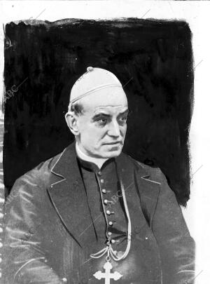 El cardenal Ciriaco Sancha -Hervás en un retrato Fechado en 1909