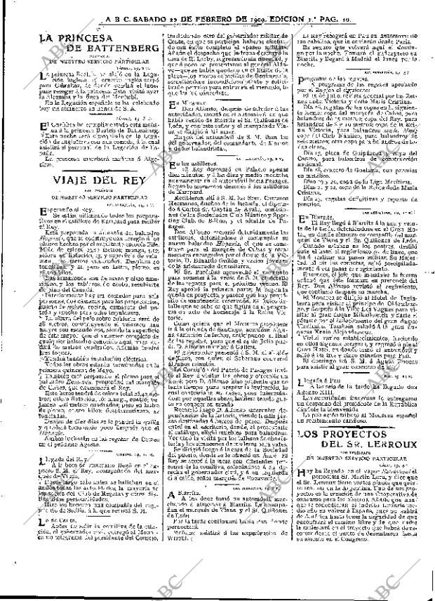 ABC MADRID 20-02-1909 página 10