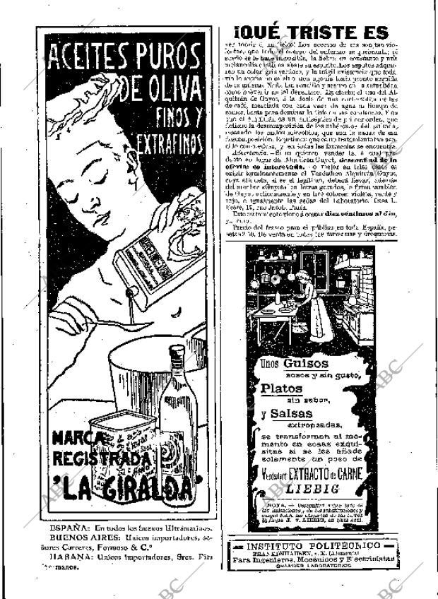 BLANCO Y NEGRO MADRID 20-02-1909 página 24