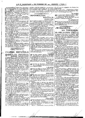 ABC MADRID 24-02-1909 página 5