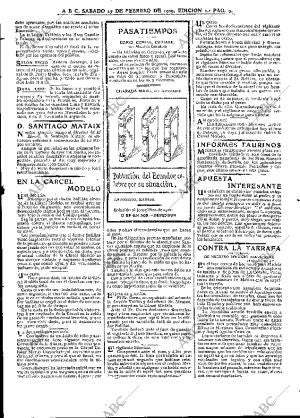 ABC MADRID 27-02-1909 página 9