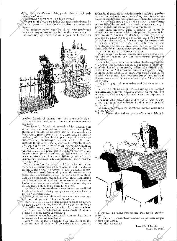 BLANCO Y NEGRO MADRID 27-02-1909 página 20