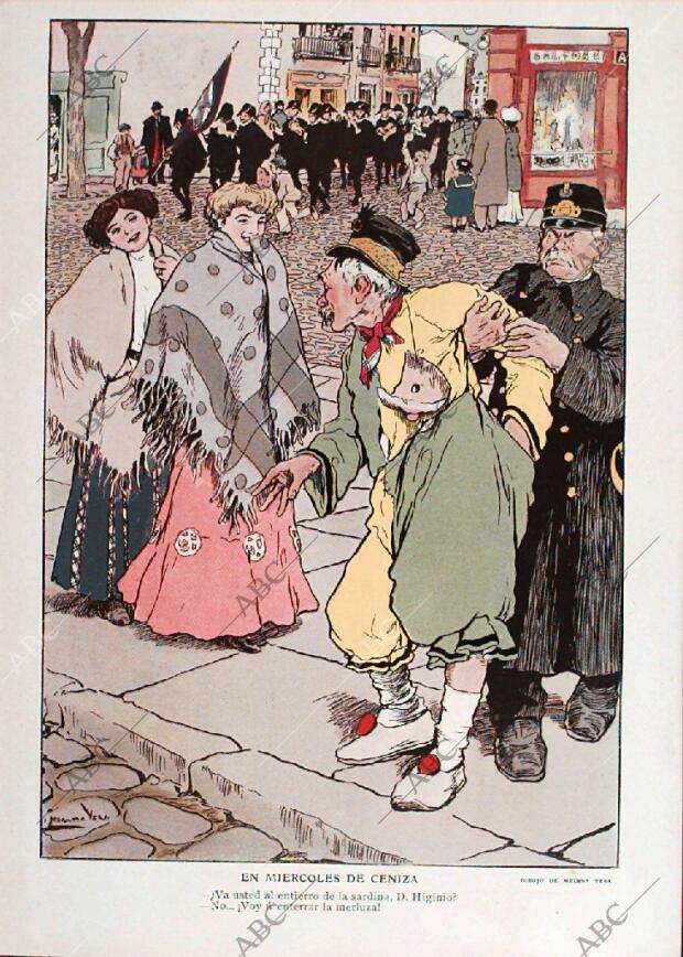 BLANCO Y NEGRO MADRID 27-02-1909 página 28