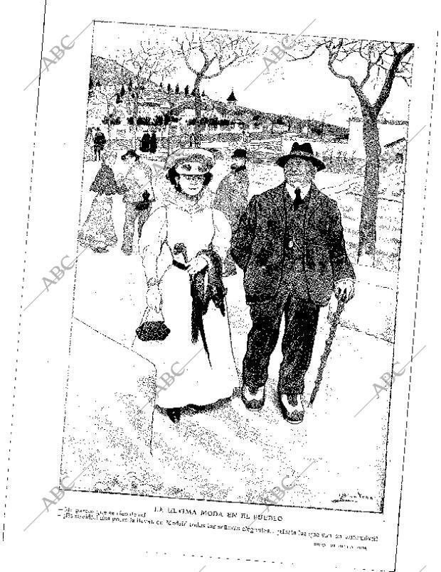 BLANCO Y NEGRO MADRID 27-02-1909 página 9