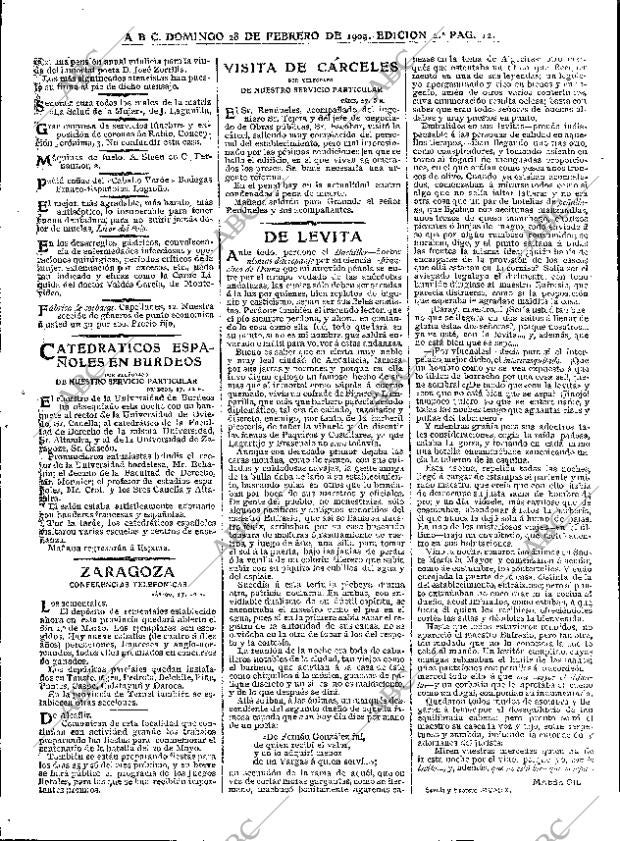 ABC MADRID 28-02-1909 página 12