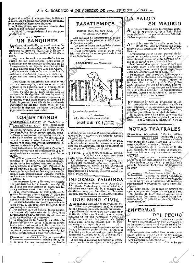 ABC MADRID 28-02-1909 página 9