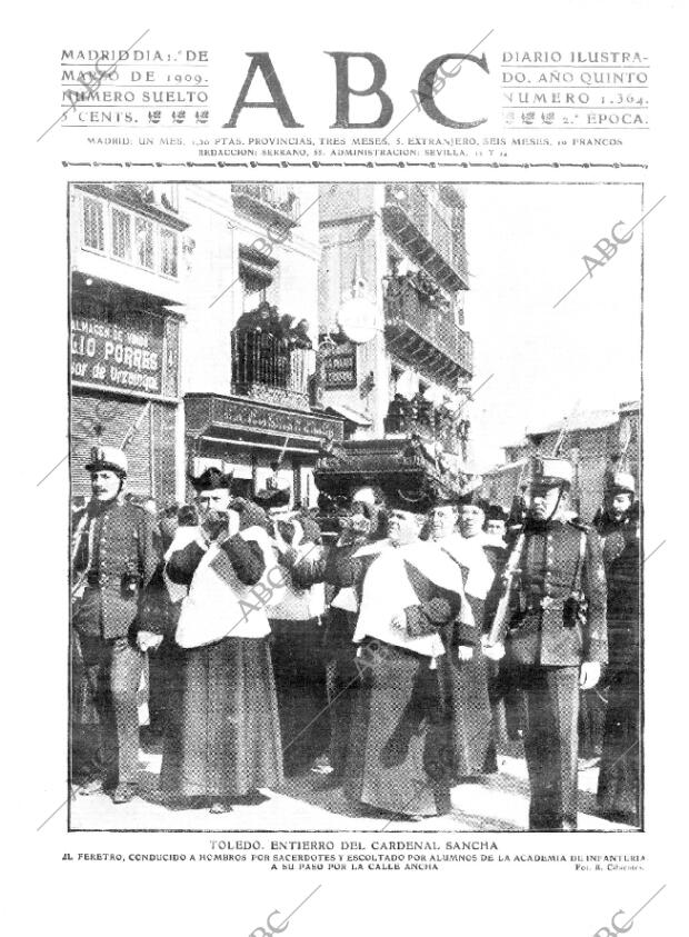 ABC MADRID 01-03-1909 página 1