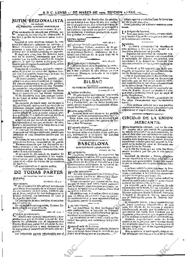 ABC MADRID 01-03-1909 página 11