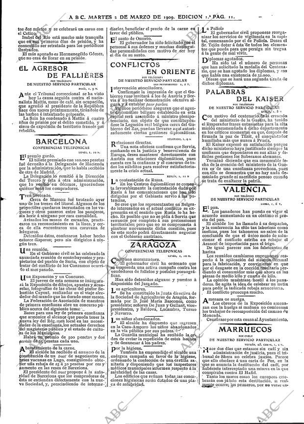 ABC MADRID 02-03-1909 página 11