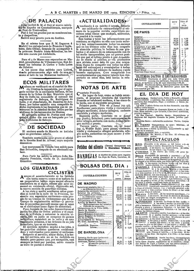 ABC MADRID 02-03-1909 página 14