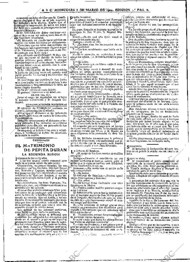 ABC MADRID 03-03-1909 página 8