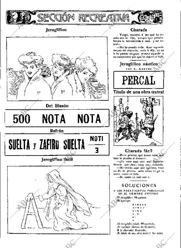 BLANCO Y NEGRO MADRID 06-03-1909 página 27