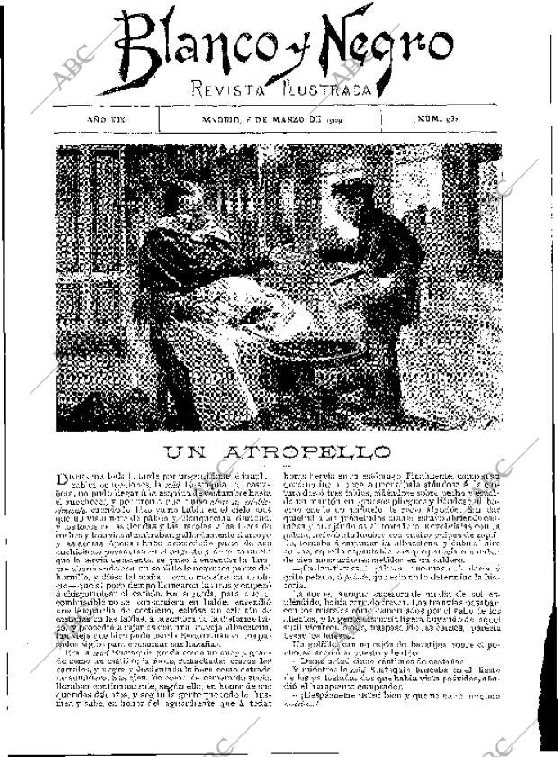 BLANCO Y NEGRO MADRID 06-03-1909 página 7