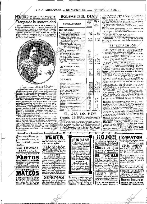 ABC MADRID 10-03-1909 página 14
