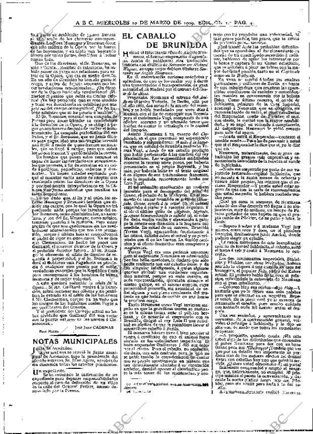 ABC MADRID 10-03-1909 página 4