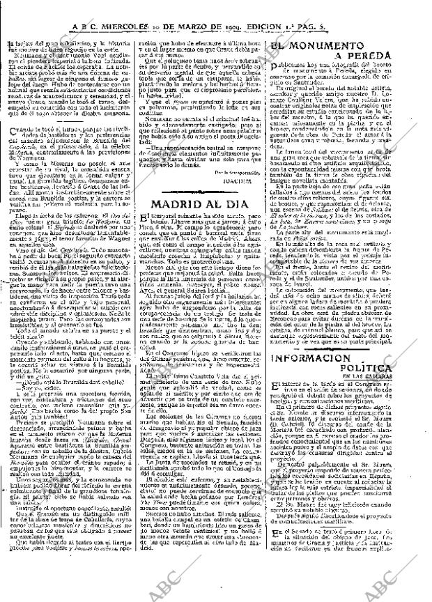 ABC MADRID 10-03-1909 página 5