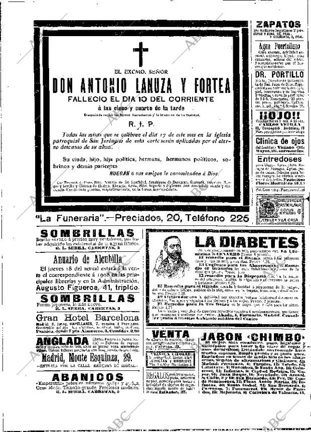 ABC MADRID 16-03-1909 página 16