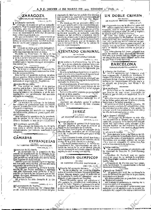 ABC MADRID 18-03-1909 página 10