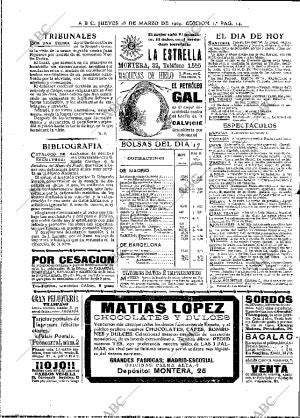 ABC MADRID 18-03-1909 página 14
