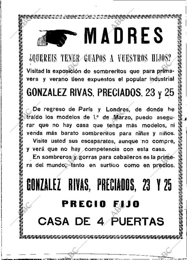 ABC MADRID 18-03-1909 página 16