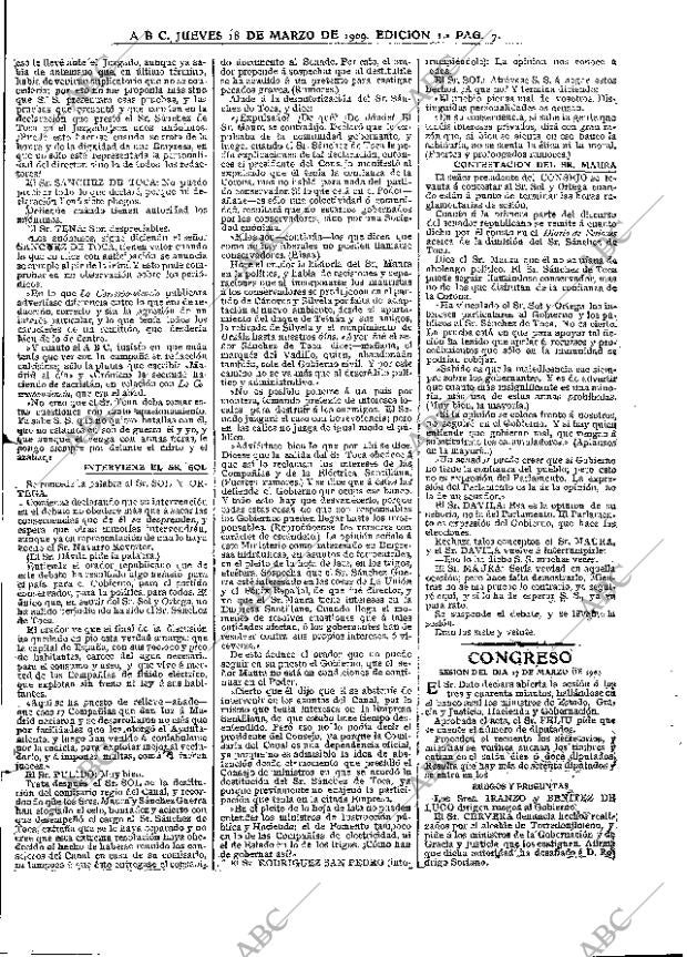 ABC MADRID 18-03-1909 página 7