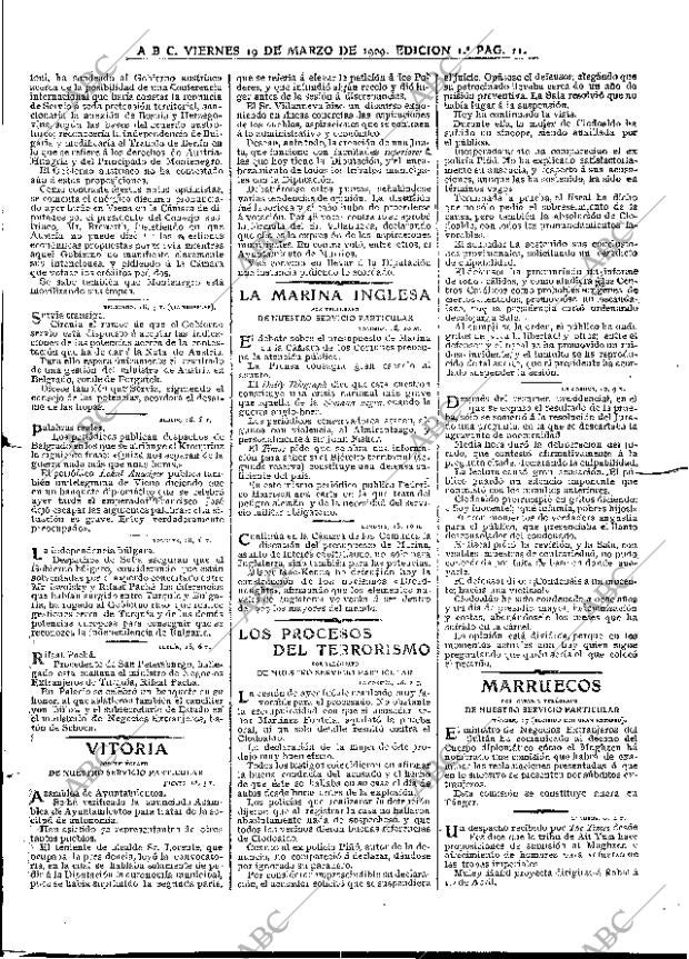 ABC MADRID 19-03-1909 página 11