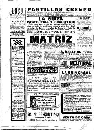 ABC MADRID 19-03-1909 página 2