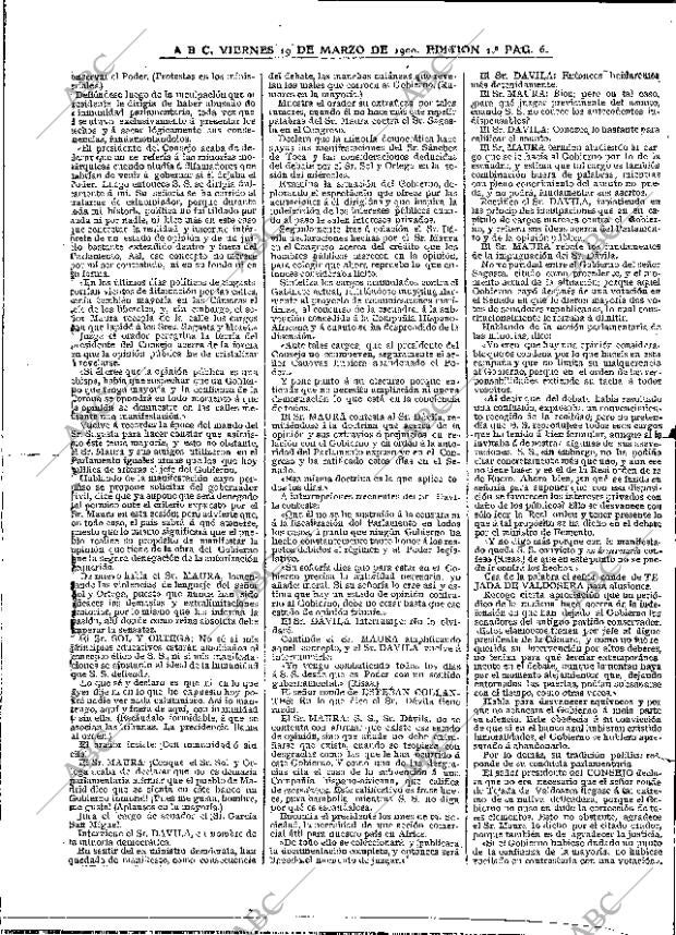 ABC MADRID 19-03-1909 página 6